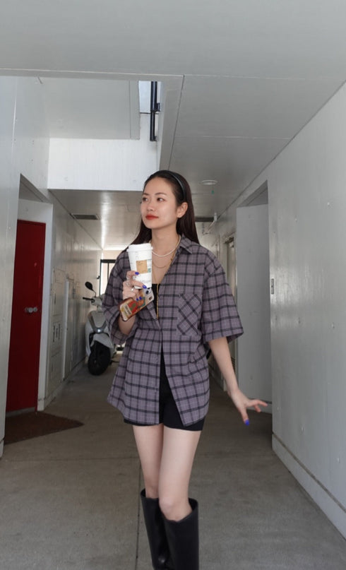 ニットショートパンツ